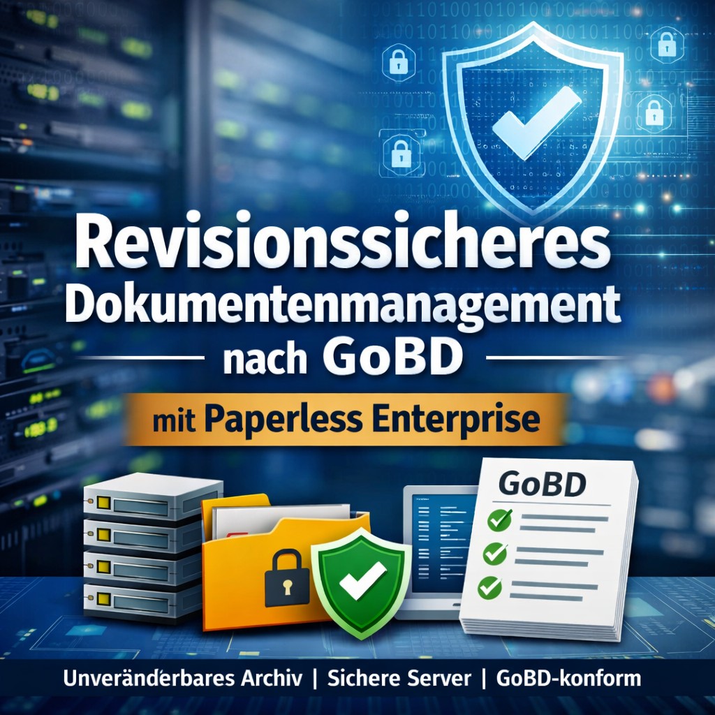 Revisionssicheres DMS nach GoBD: Paperless Enterprise mit Paperless-ngx